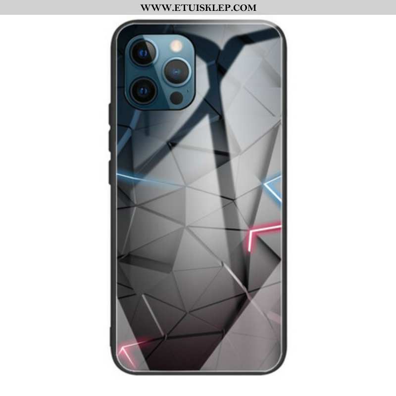 Etui do iPhone 13 Pro Geometria Szkła Hartowanego